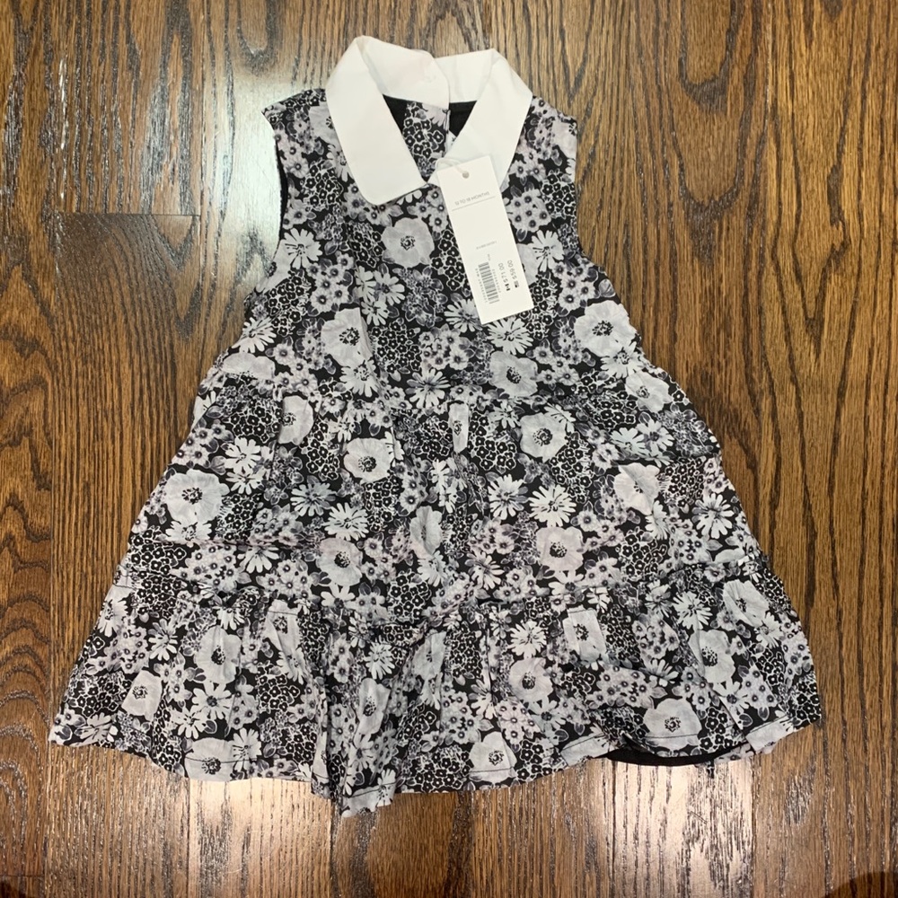 NWT Janie and jack collared floral dress